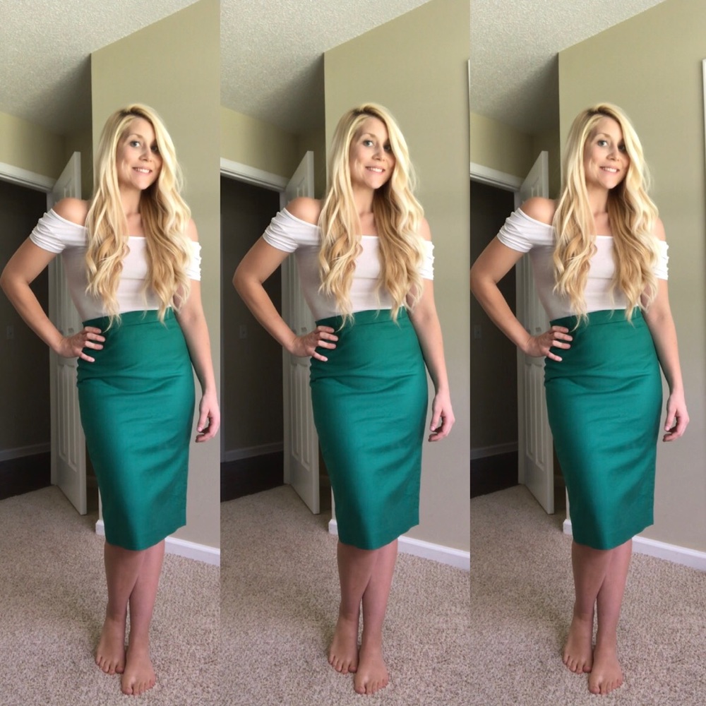 J.Crew Pencil Skirt New With Tags